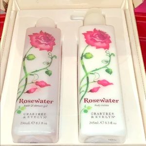 Crabtree & Evelyn Rosewater Bath Set